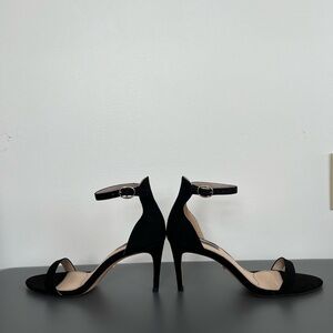 Topshop Black Heeled Sandals